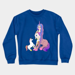 Centaur and Unicorns Crewneck Sweatshirt